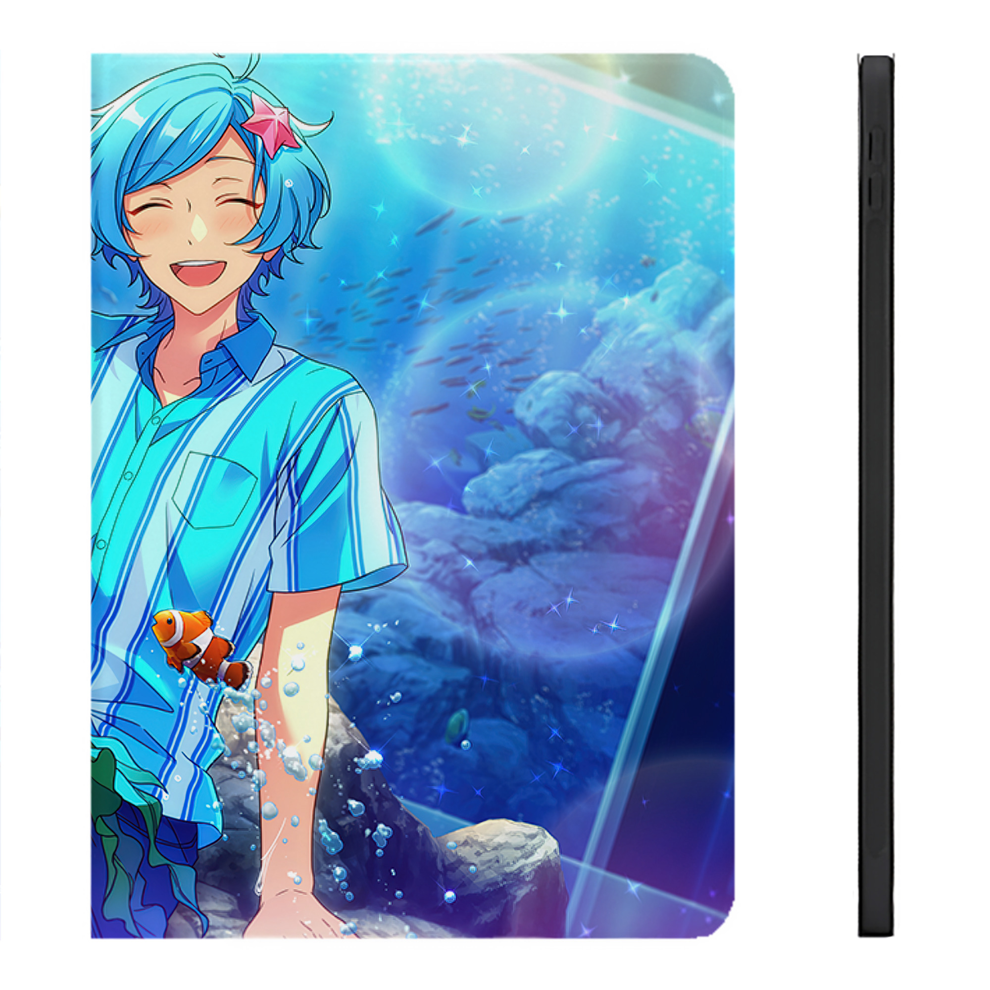 あんさんぶるスターズ! Ensemble Stars IPadケース ペンホルダー付き ブックスタイルデザイン